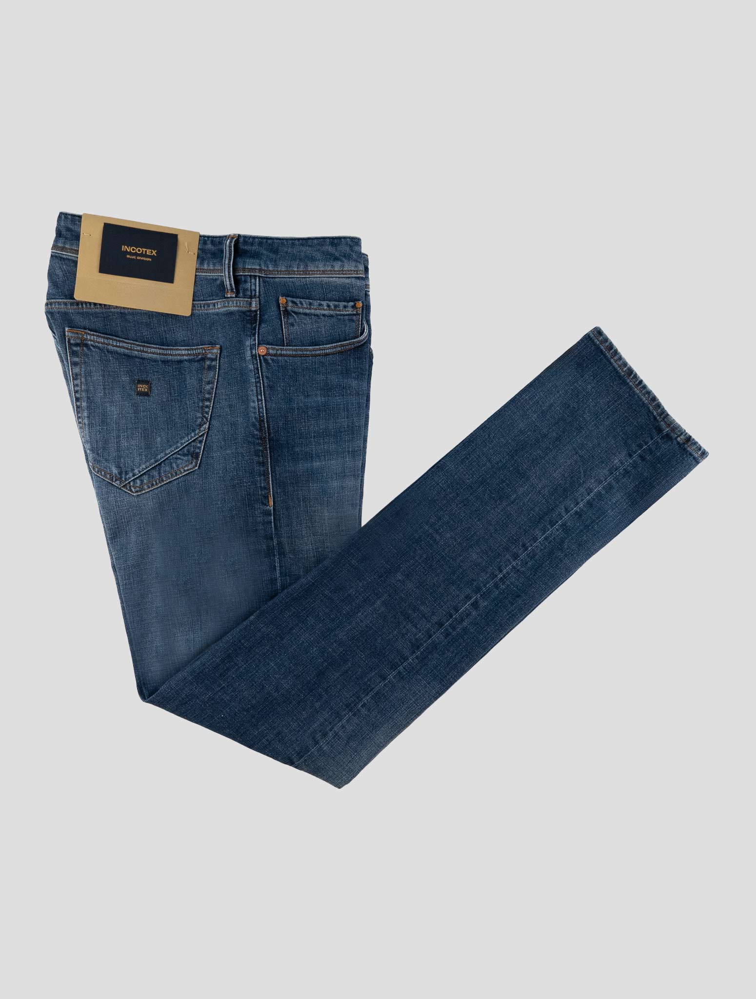 Incotex Blue Cotton Ea Jeans
