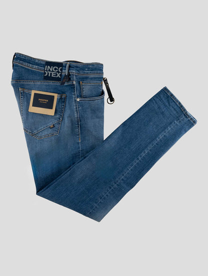 Incotex Blue Cotton Ea Jeans