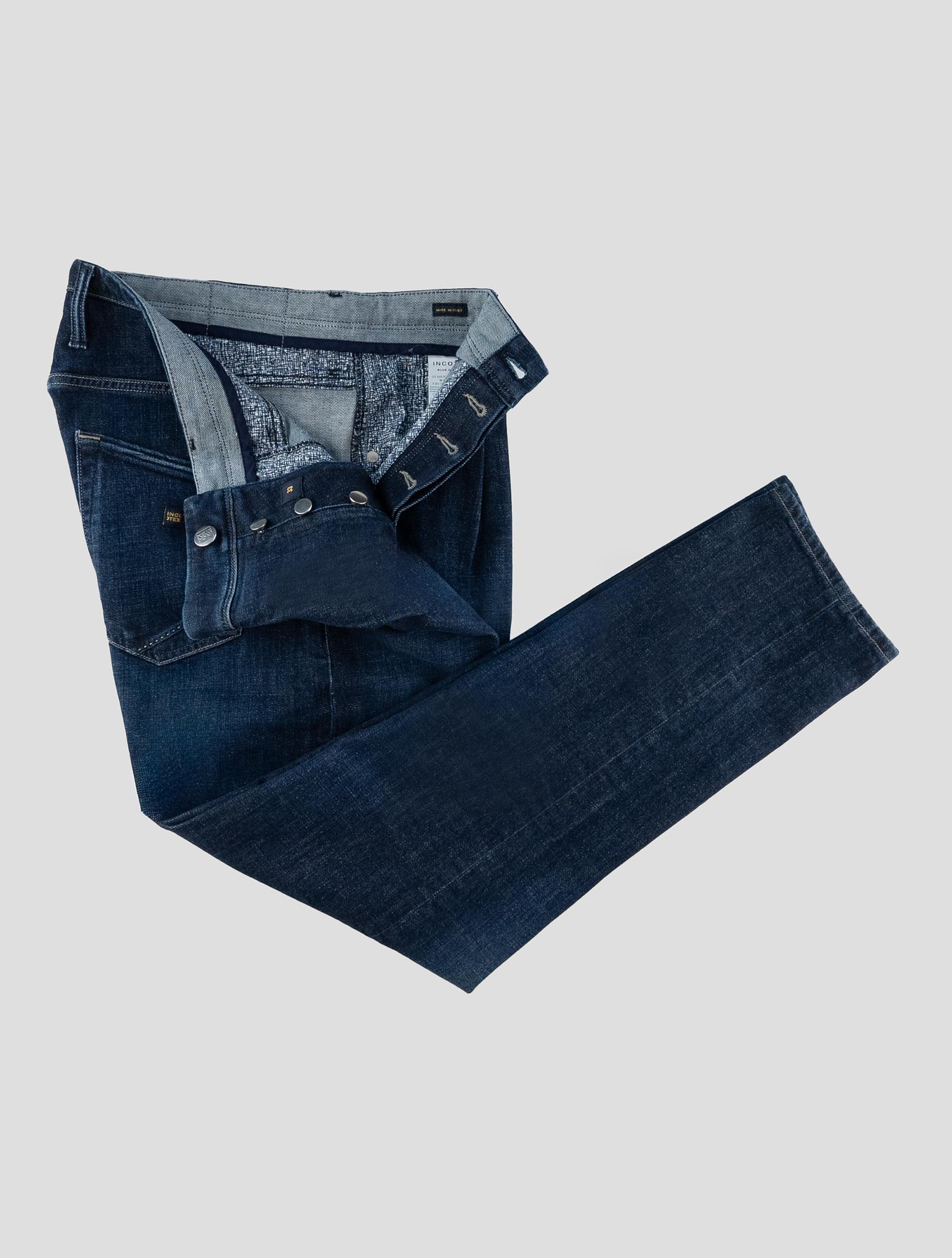 Incotex Blue Cotton Ea Jeans