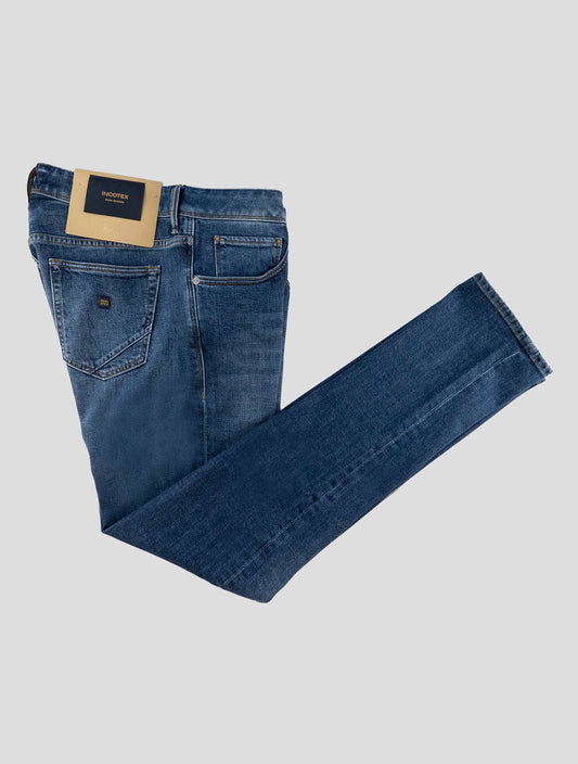 Incotex Blue Cotton Ea Jeans