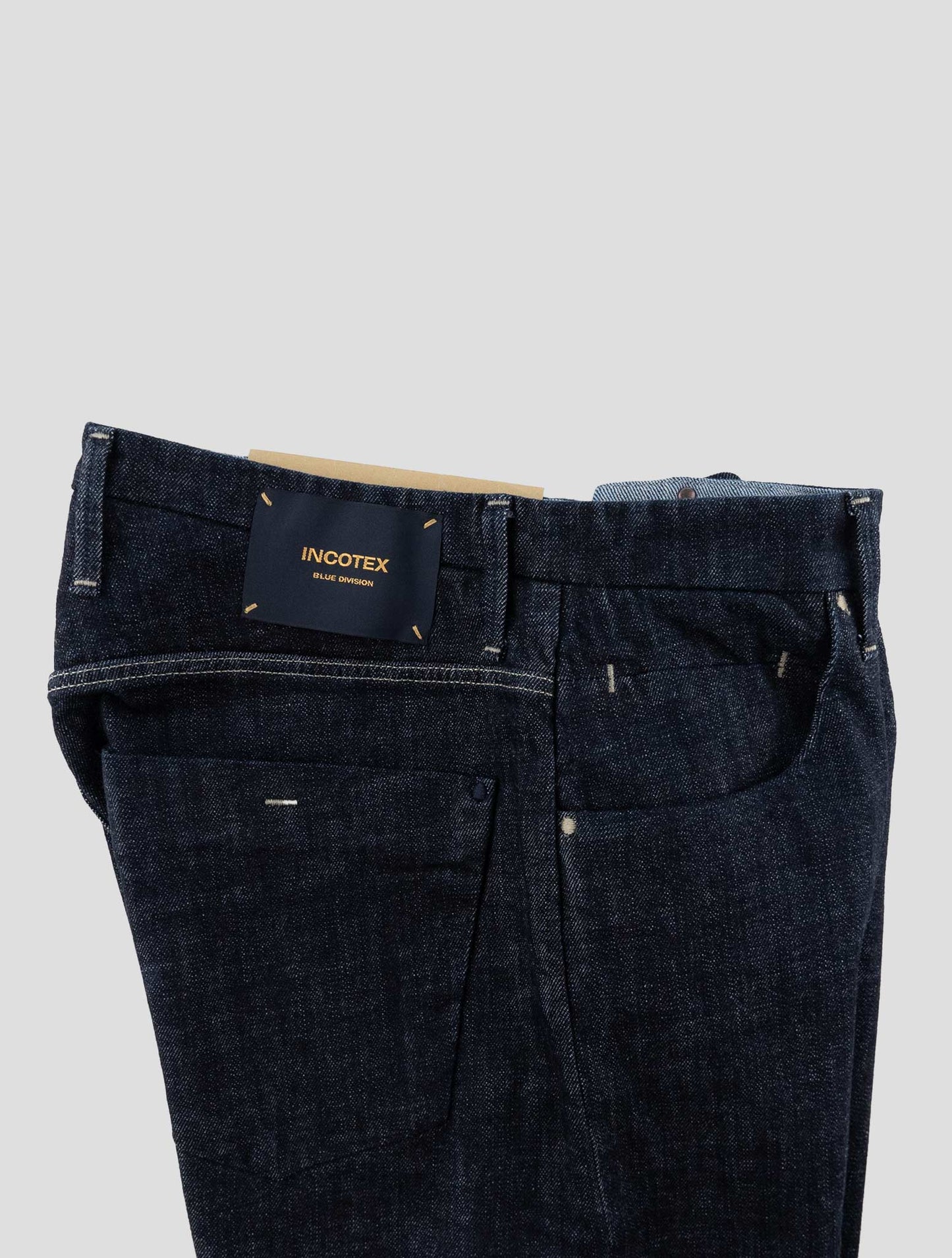 Incotex Blue Cotton Ea Jeans