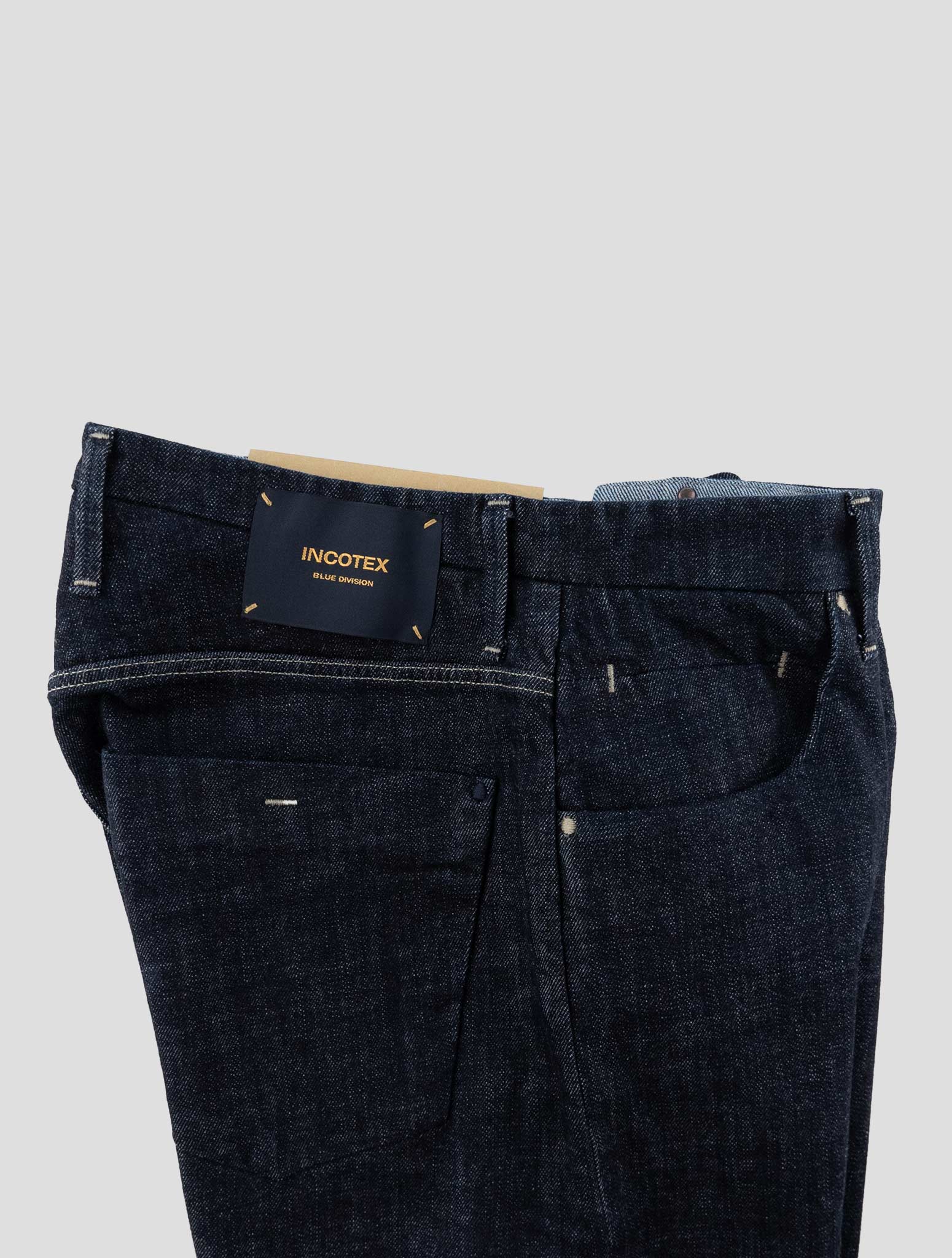 Incotex Blue Cotton Ea Jeans