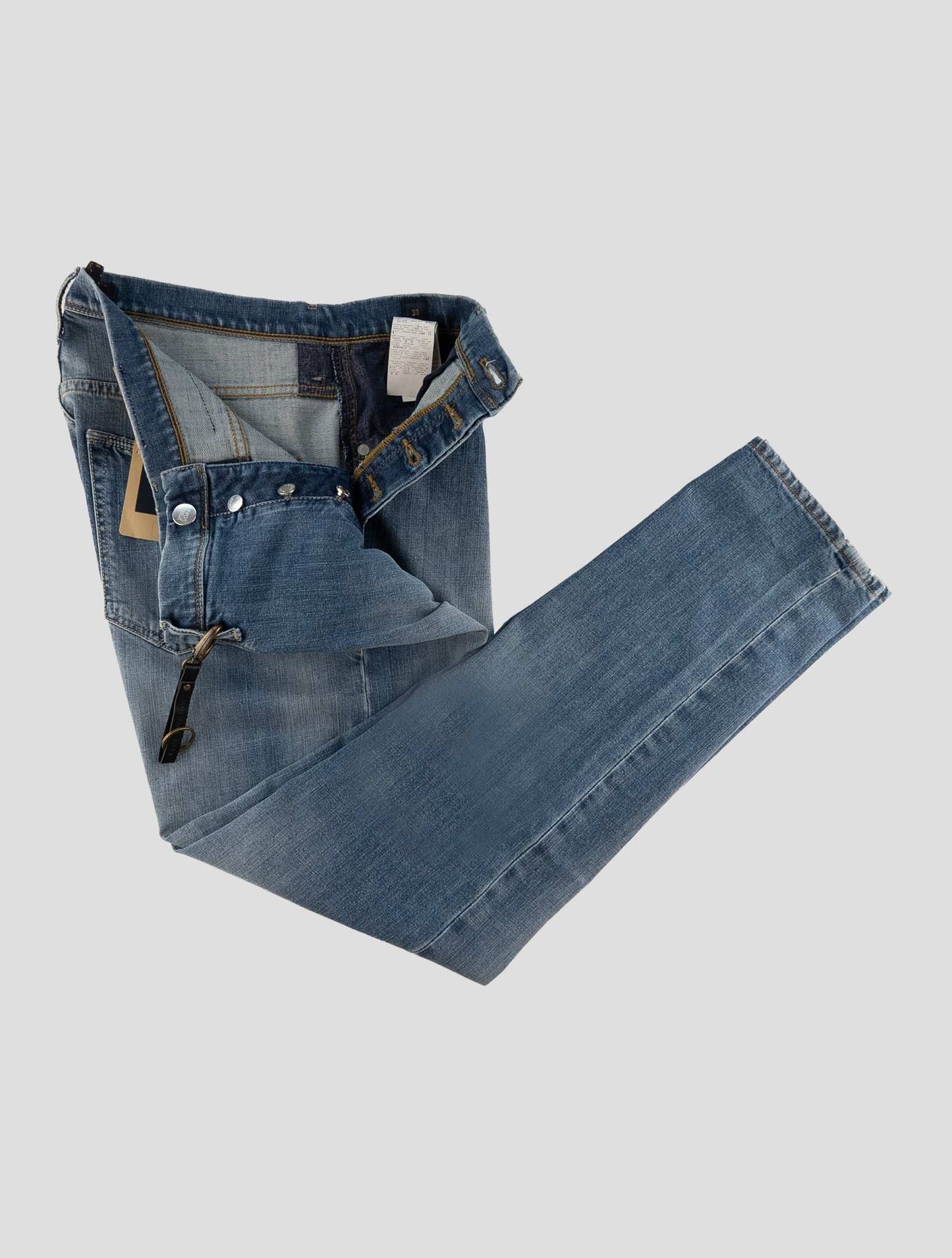 Incotex Light Blue Cotton Ea Jeans