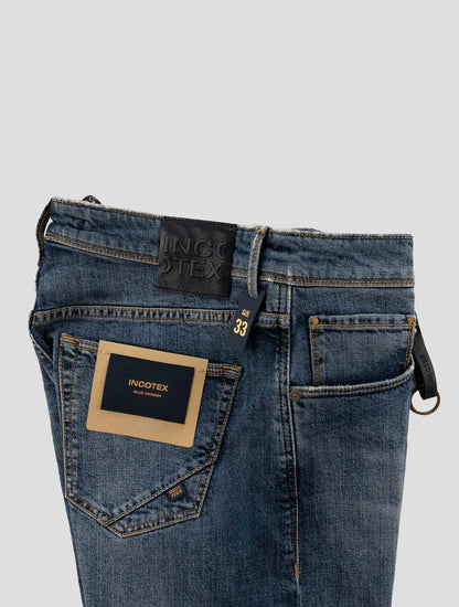 Incotex Blue Cotton Ea Jeans