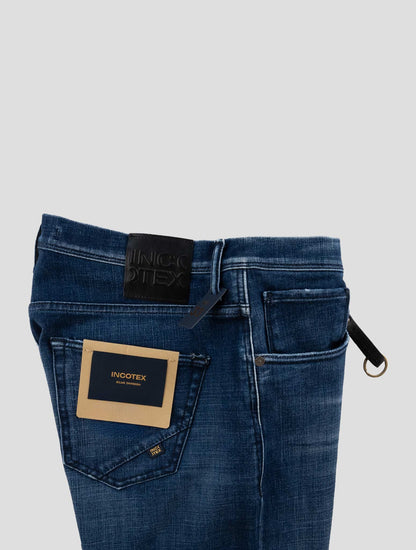 Incotex Blue Cotton Pl Ea Jeans