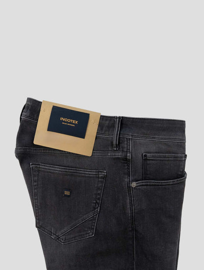 Incotex Gray Cotton Els Ea Jeans