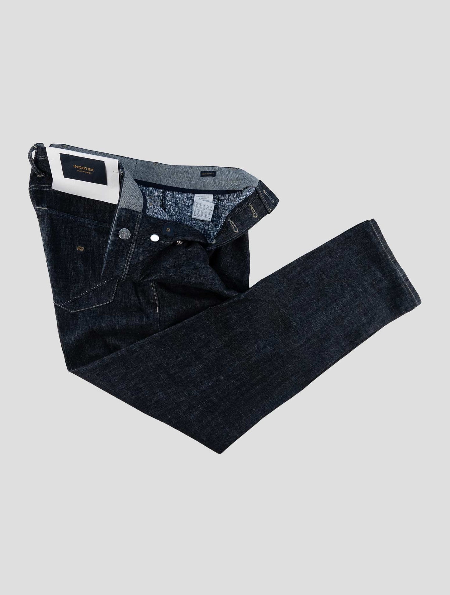 Incotex Blue Cotton Ea Jeans