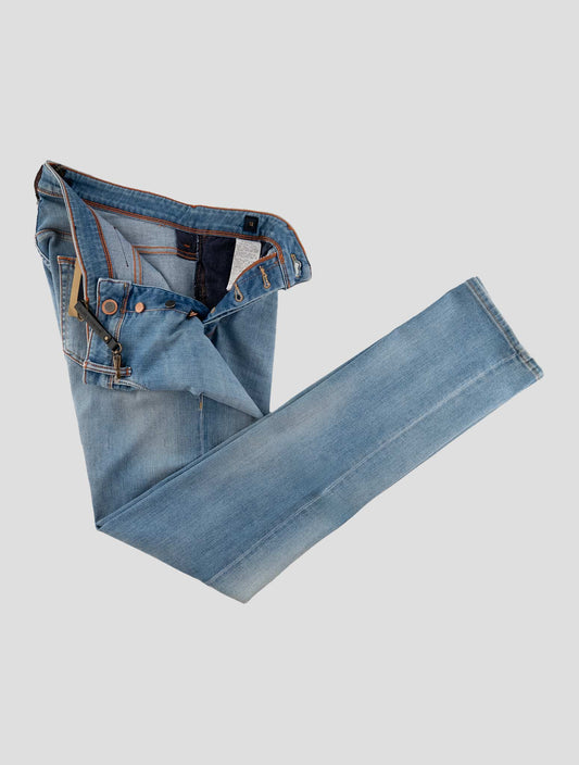 Incotex Blue Cotton Els Ea Jeans