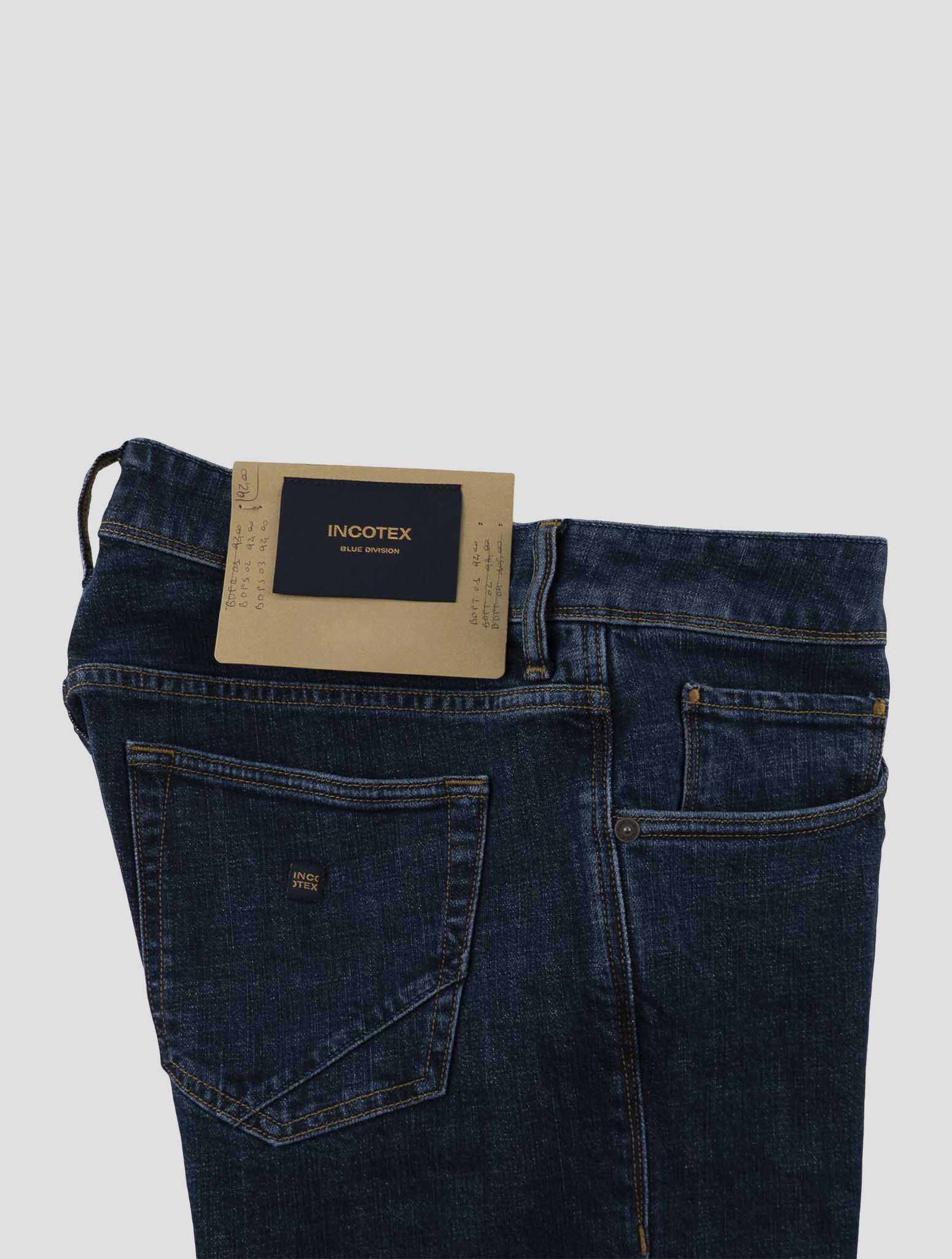 Incotex Blue Cotton Ea Jeans