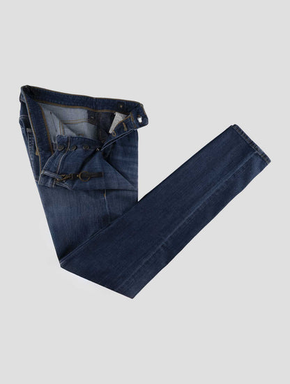 Incotex Blue Cotton Pl Ea Jeans