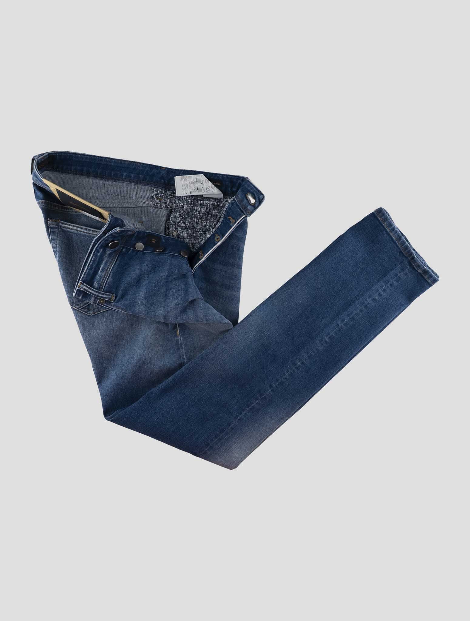 Incotex Blue Cotton Els Ea Jeans