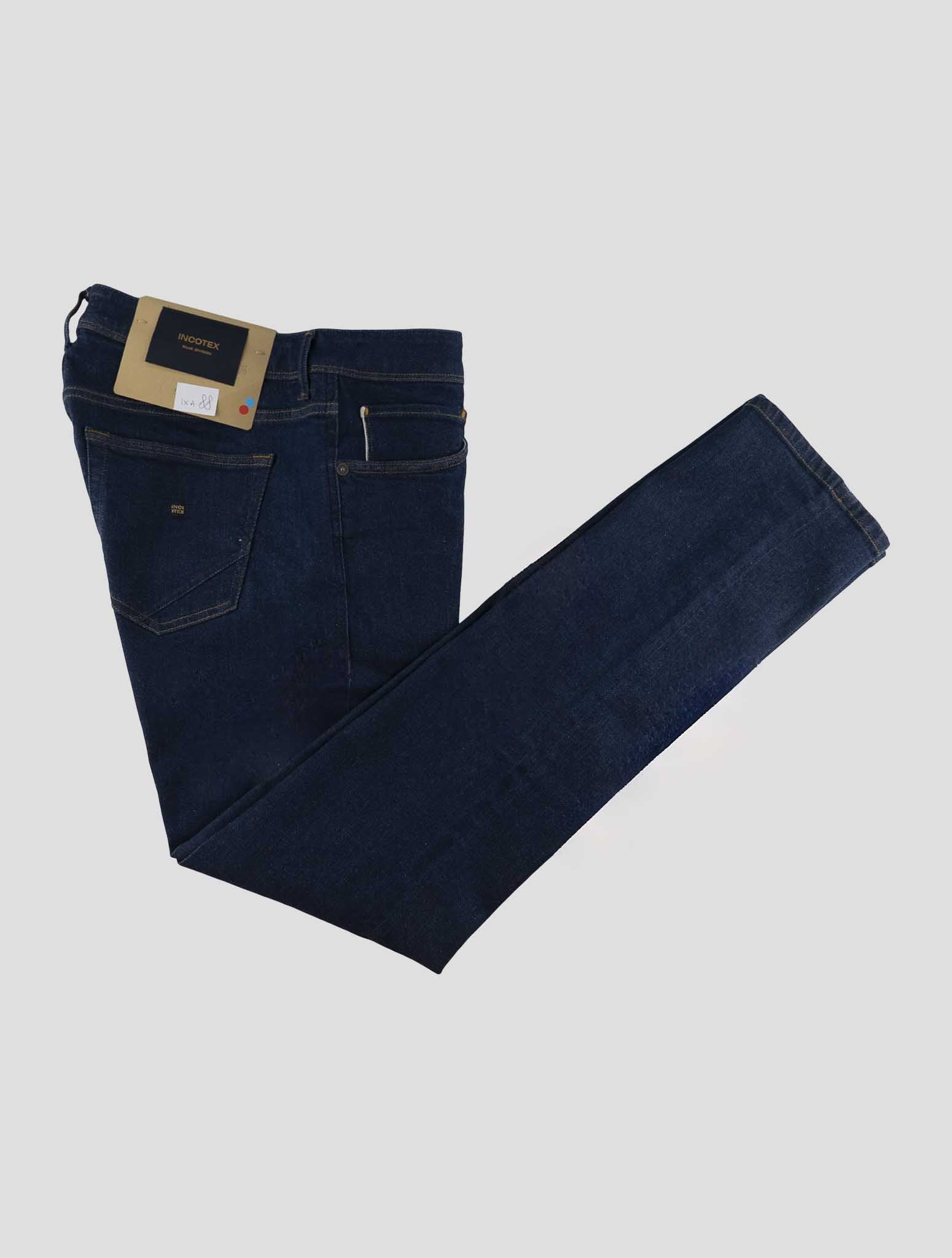 Incotex Blue Cotton Els Ea Jeans