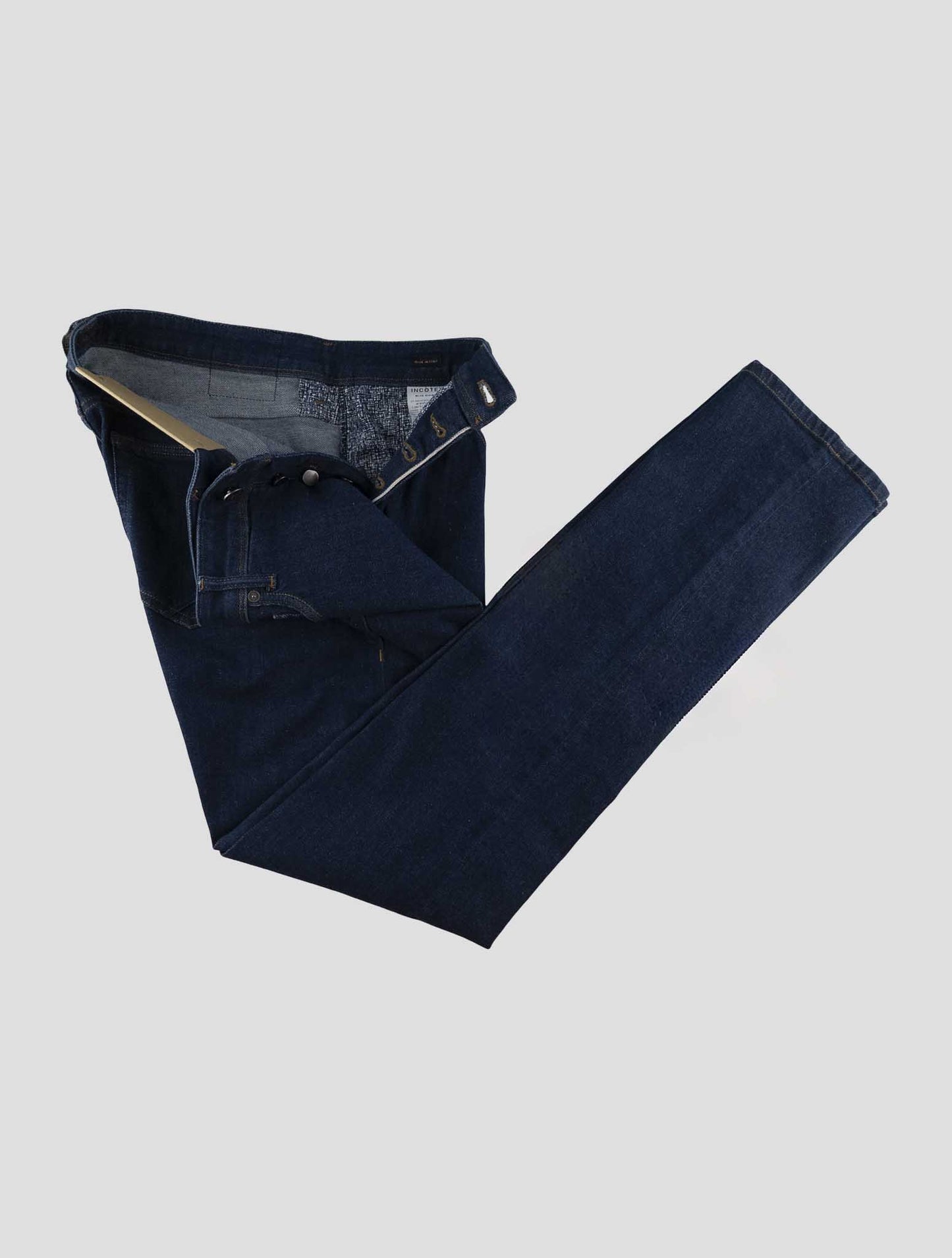 Incotex Blue Cotton Els Ea Jeans