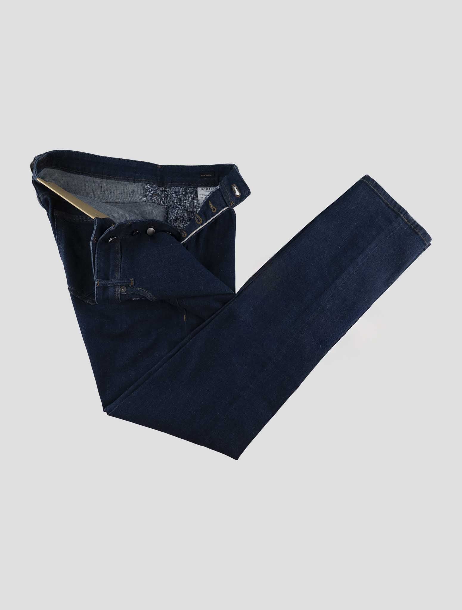 Incotex Blue Cotton Els Ea Jeans