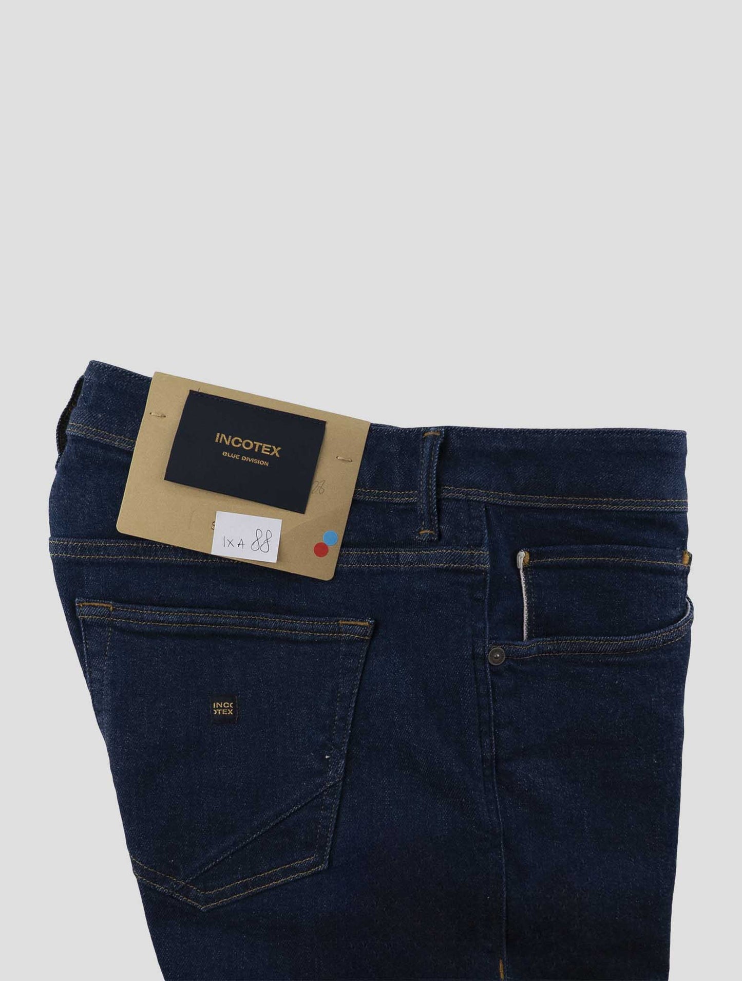 Incotex Blue Cotton Els Ea Jeans