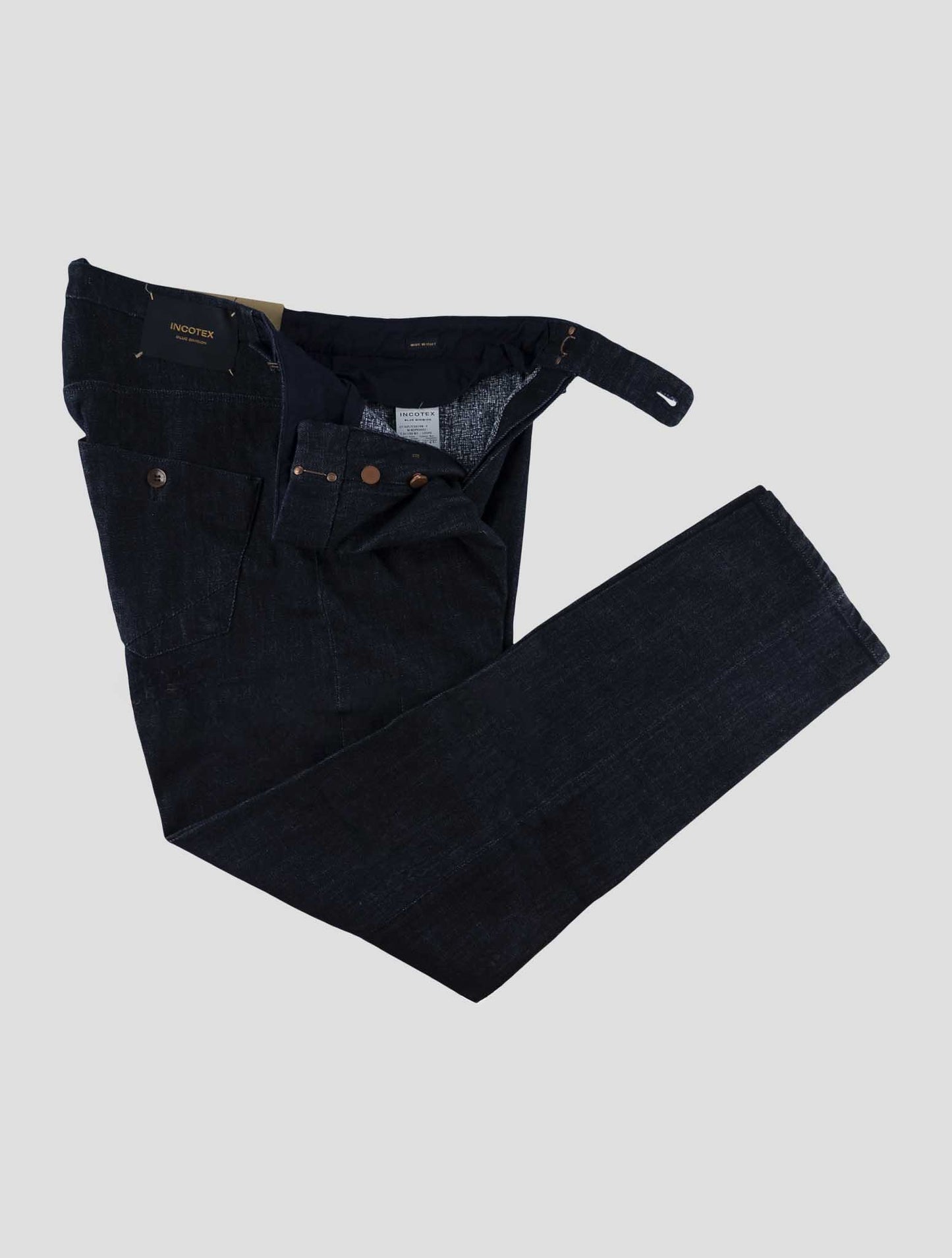 Incotex Blue Cotton Ea Jeans
