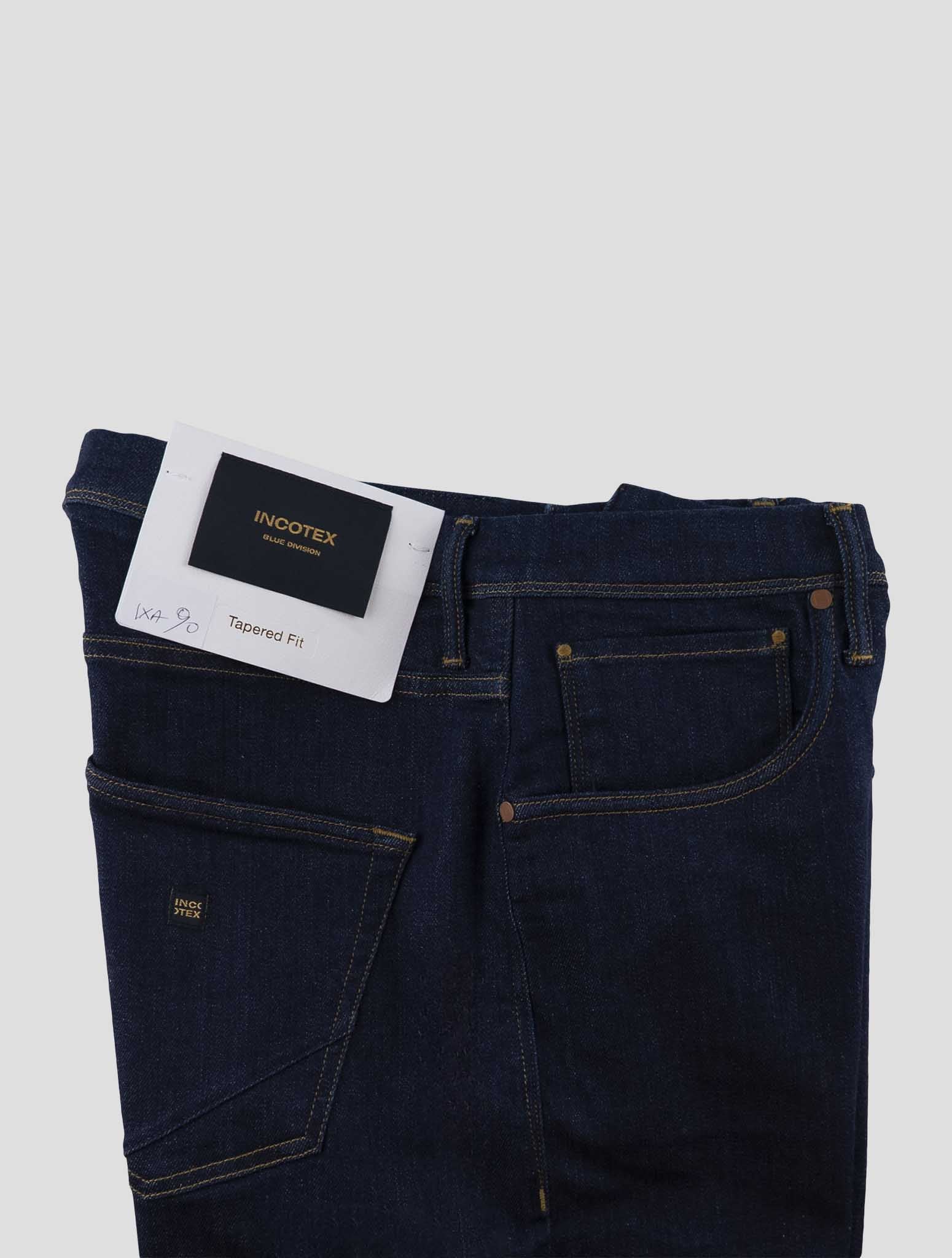 Incotex Blue Cotton Els Ea Jeans