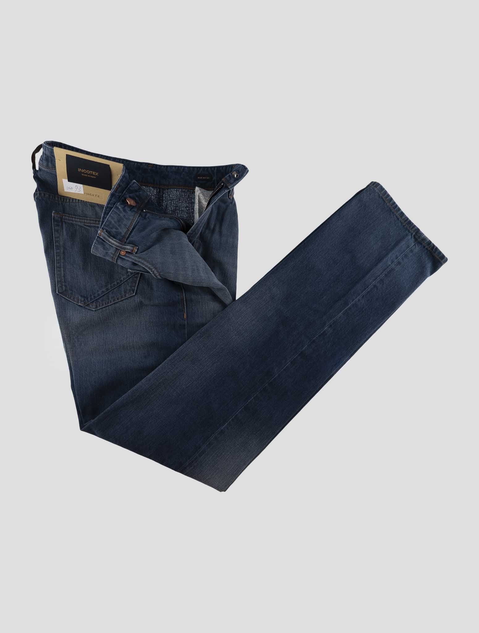 Incotex Blue Cotton Ea Jeans