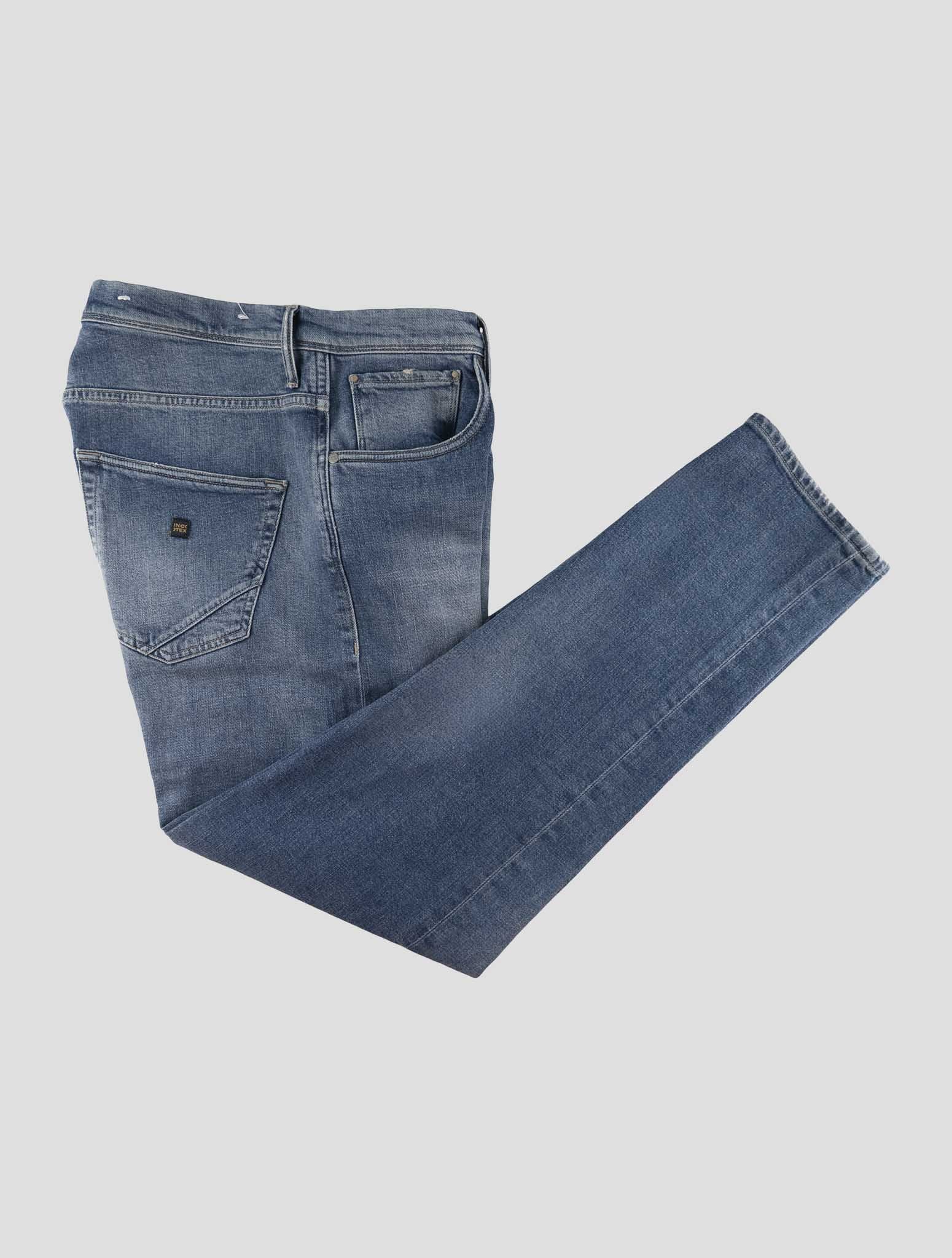 Incotex Light Blue Cotton Ea Jeans