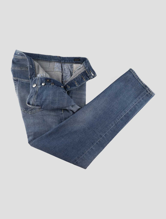 Incotex Light Blue Cotton Ea Jeans