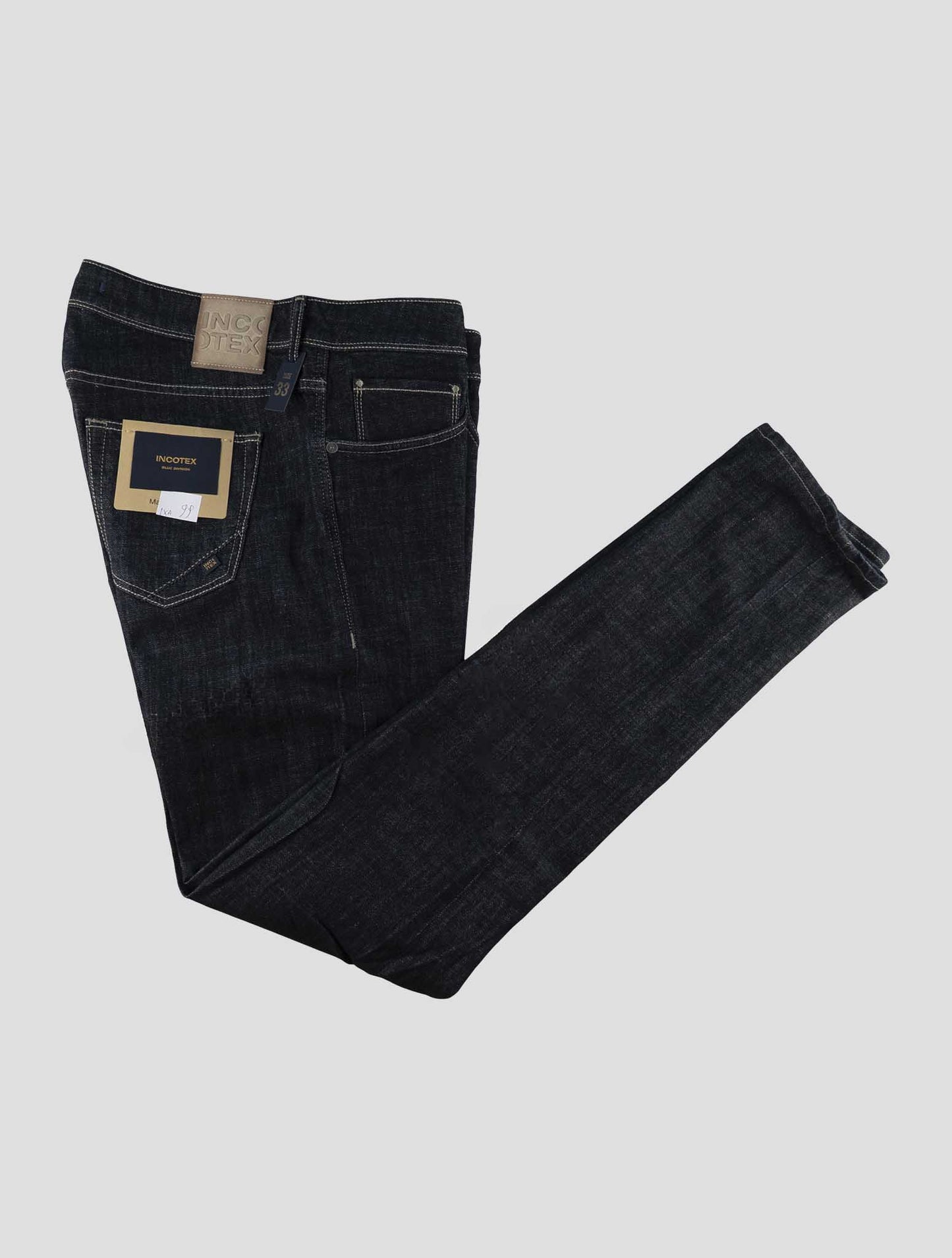 Incotex Blue Cotton Ea Jeans