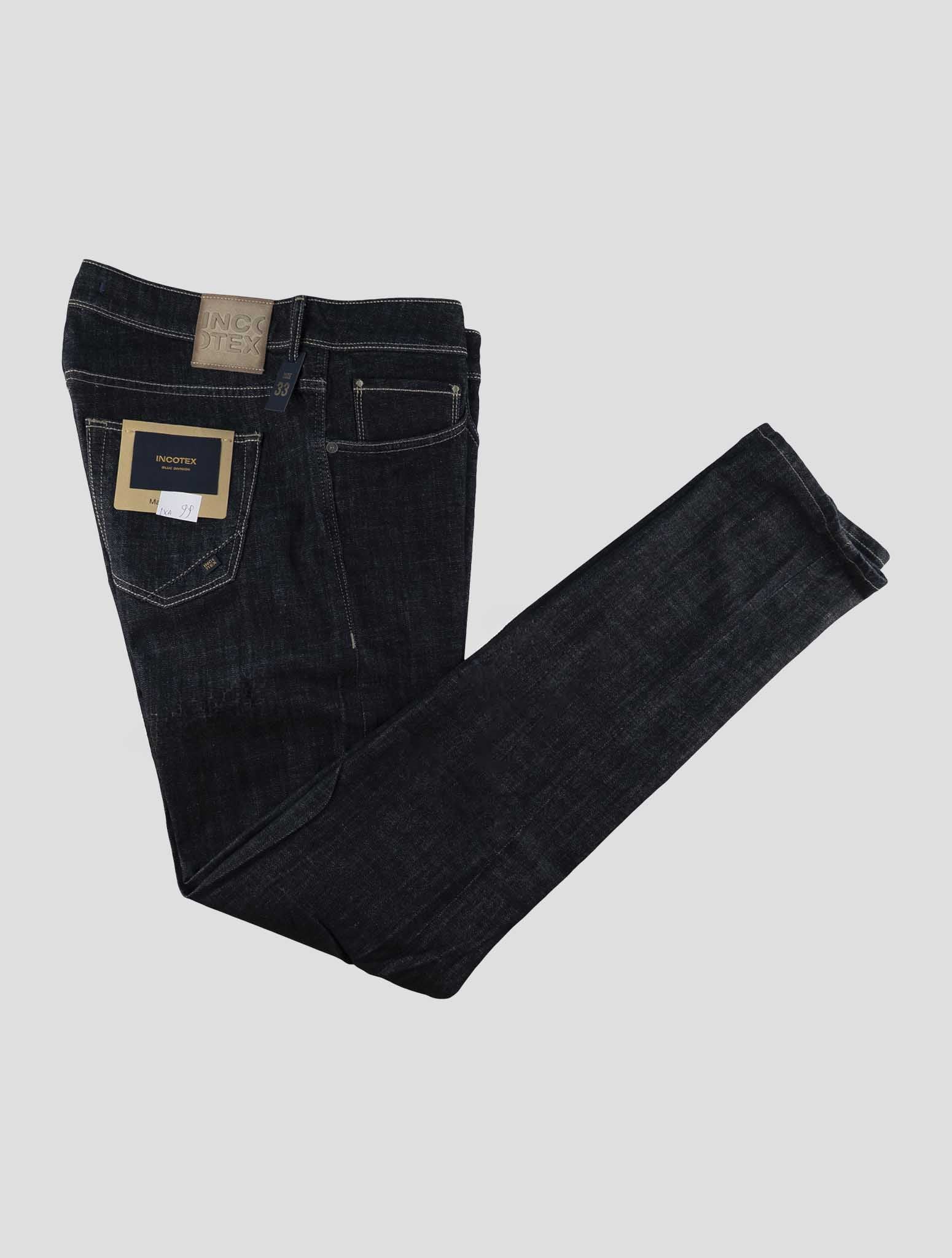 Incotex Blue Cotton Ea Jeans