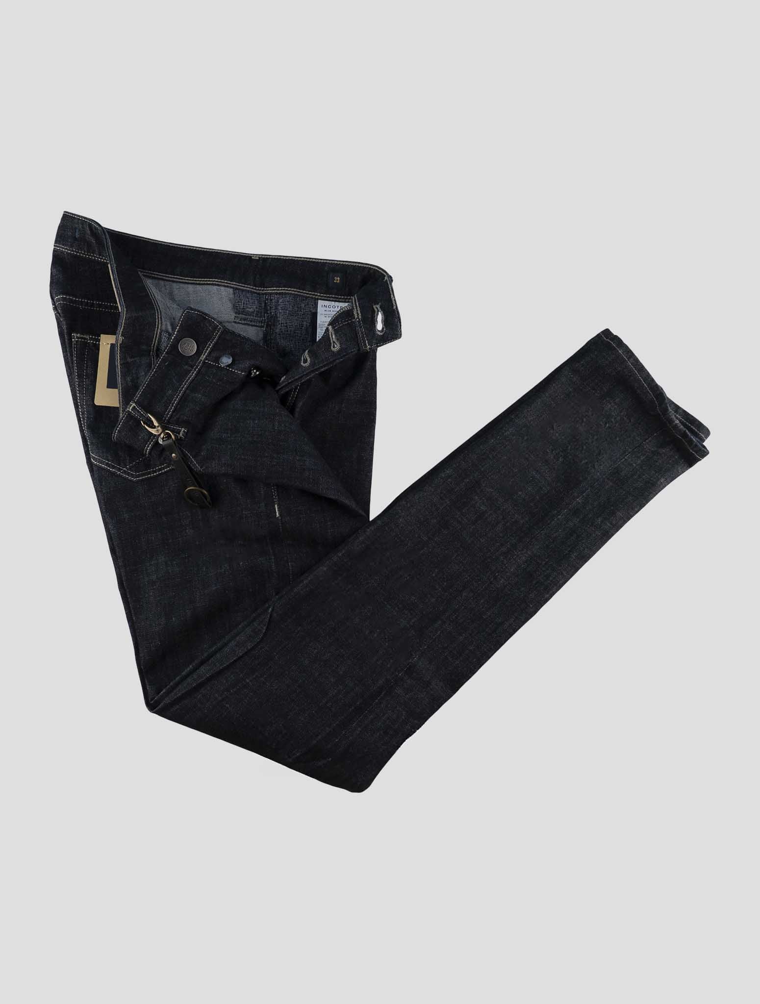 Incotex Blue Cotton Ea Jeans