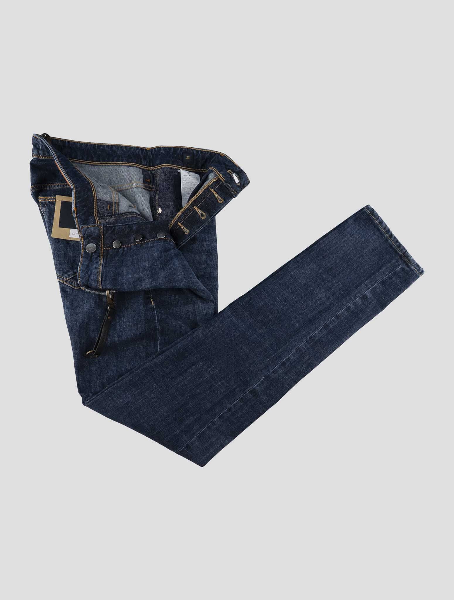 Incotex Blue Cotton Ea Jeans