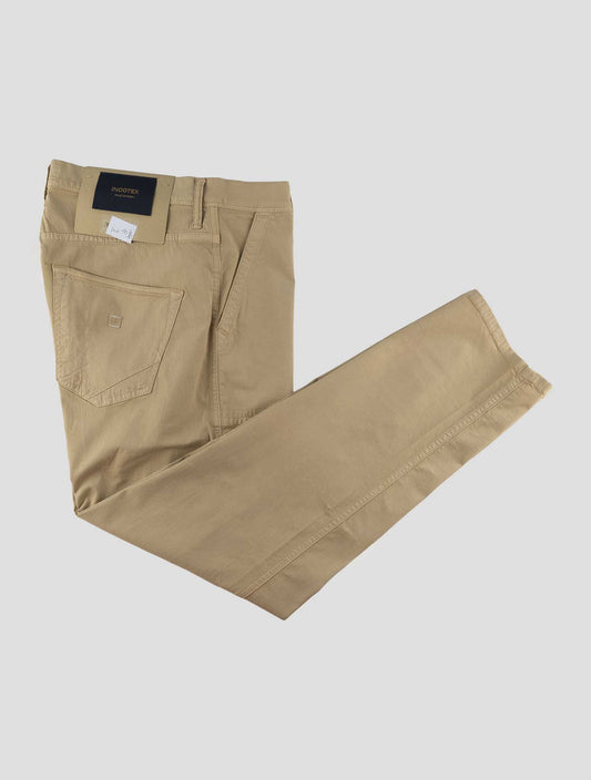 Incotex Beige Cotton Ea Jeans