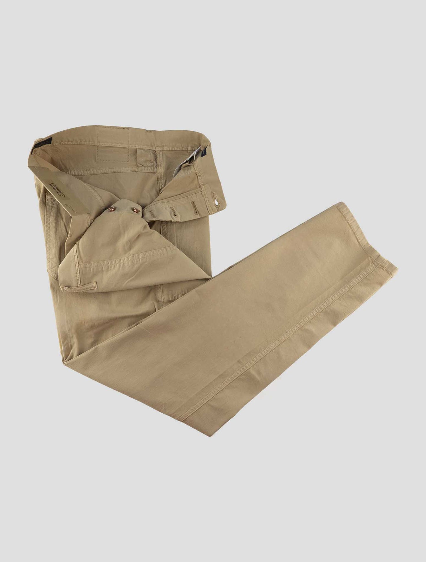 Incotex Beige Cotton Ea Jeans