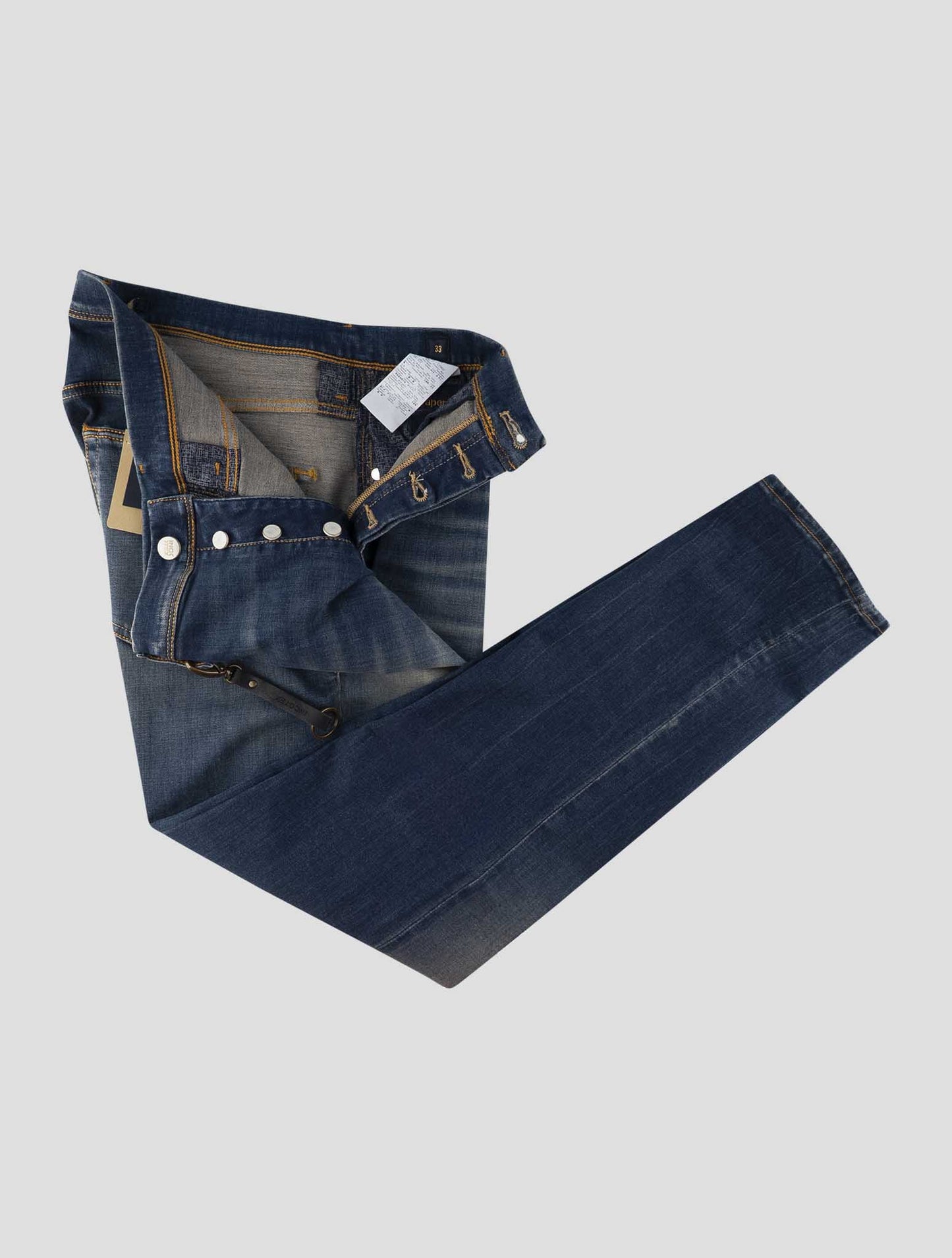 Incotex Blue Cotton Ea Jeans