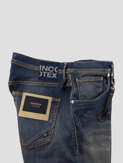 Incotex Blue Cotton Ea Jeans