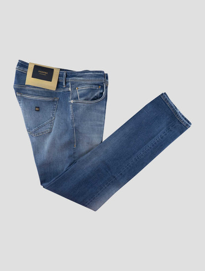 Incotex Blue Cotton Els Ea Jeans