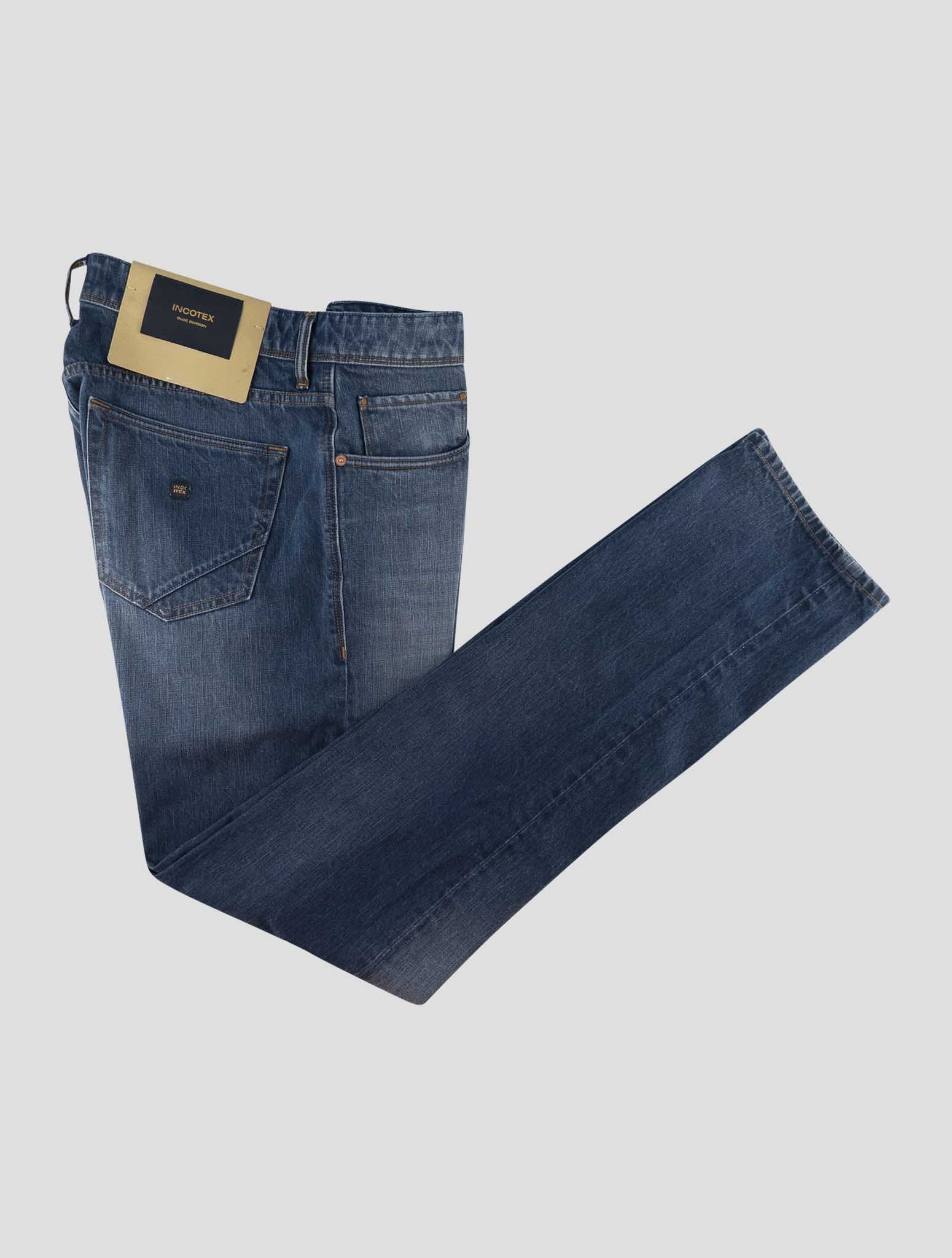 Incotex Blue Cotton Ea Jeans