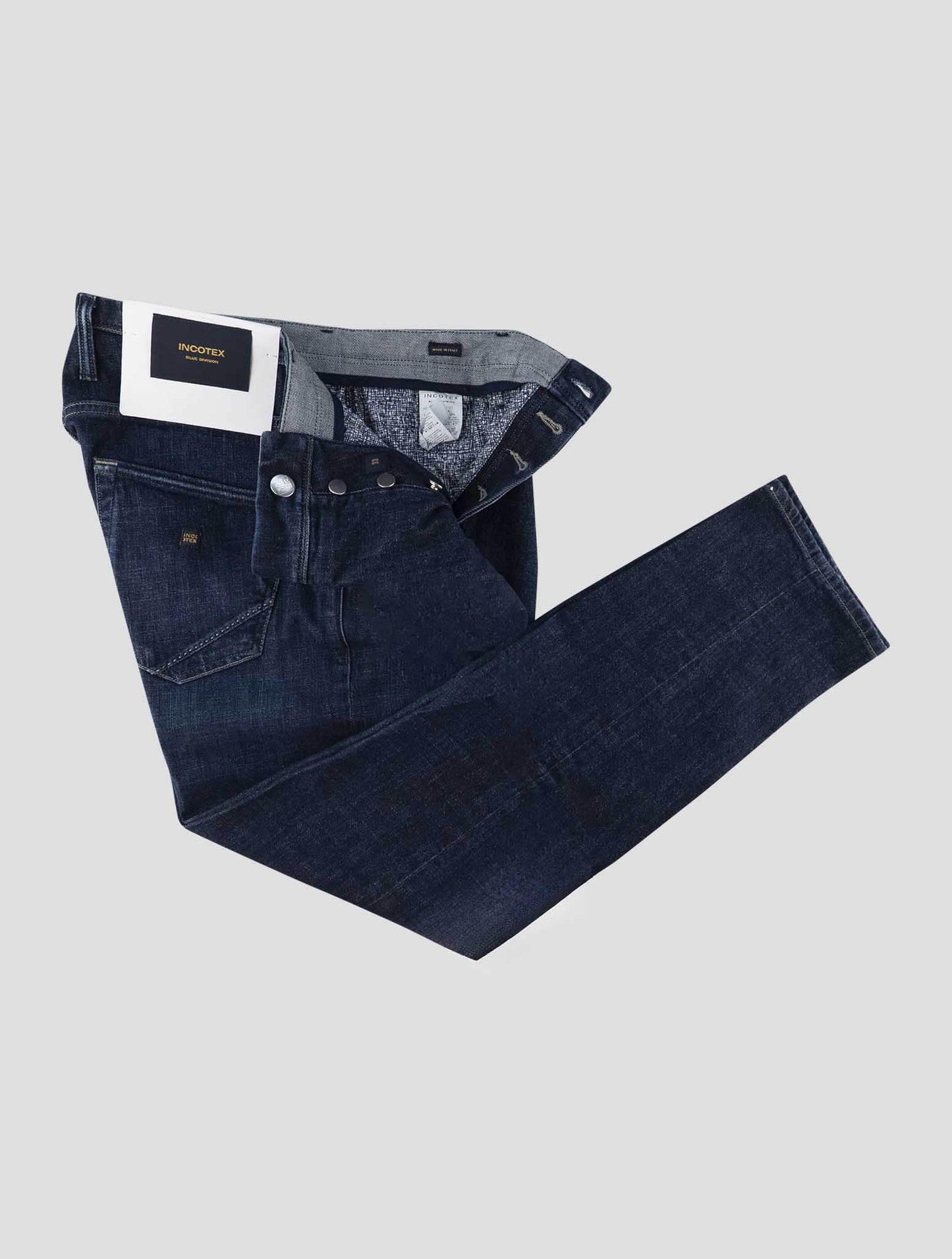 Incotex Blue Cotton Ea Jeans
