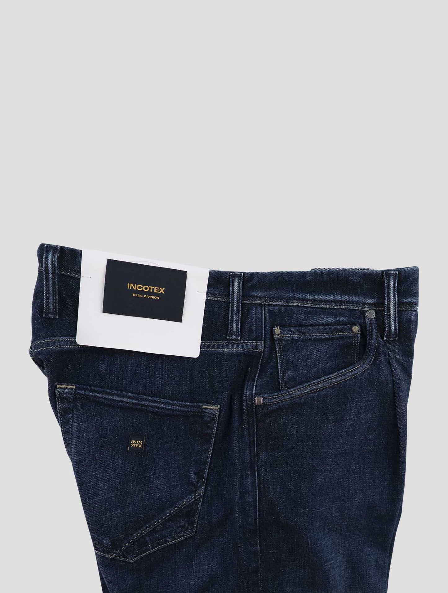 Incotex Blue Cotton Ea Jeans