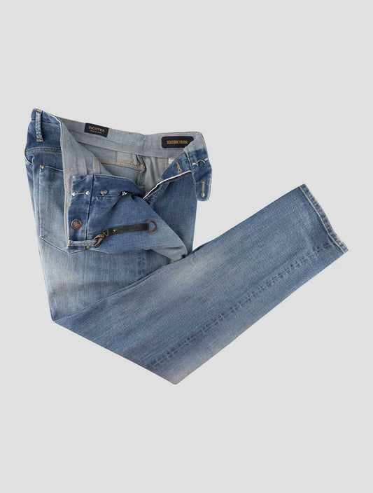 Incotex Blue Cotton Els Ea Jeans