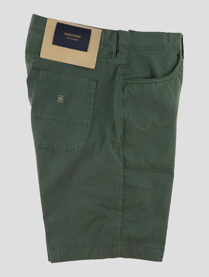 Incotex Green Cotton Ea Short Pants