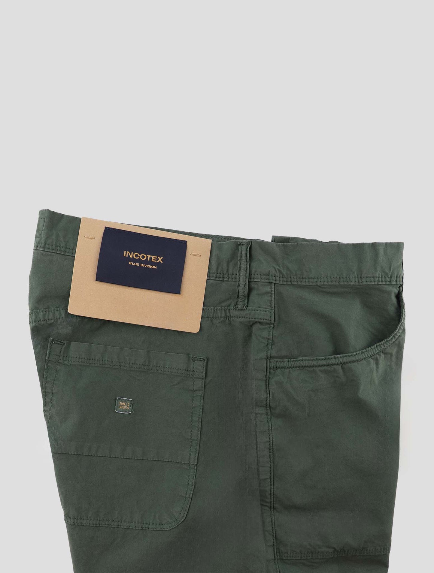 Incotex Green Cotton Ea Short Pants
