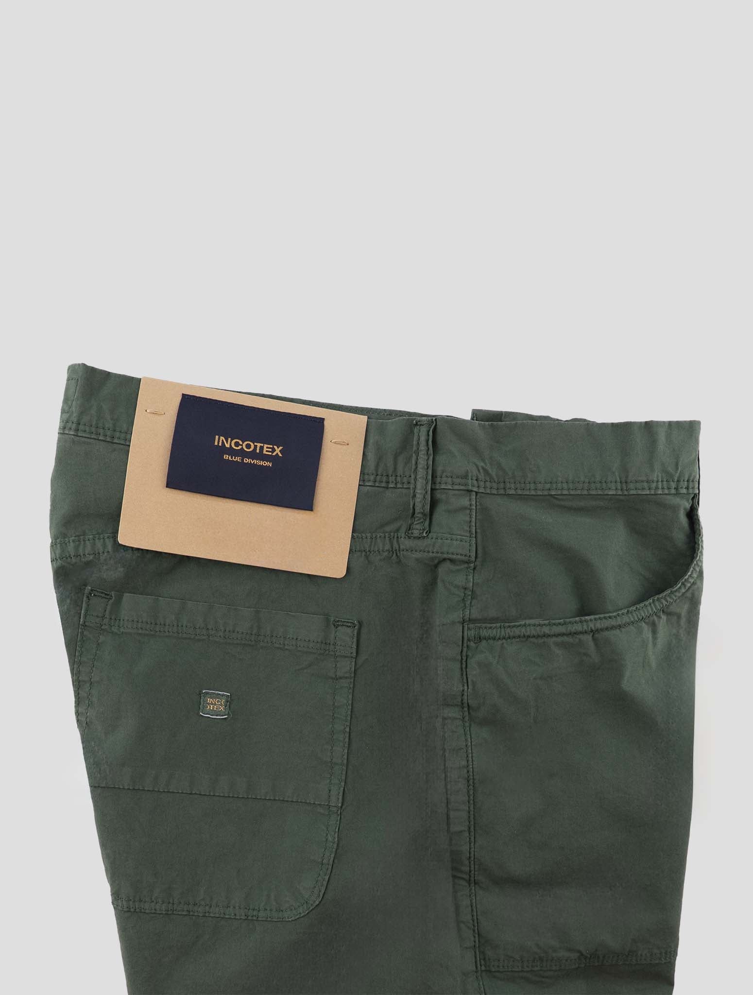 Incotex Green Cotton Ea Short Pants