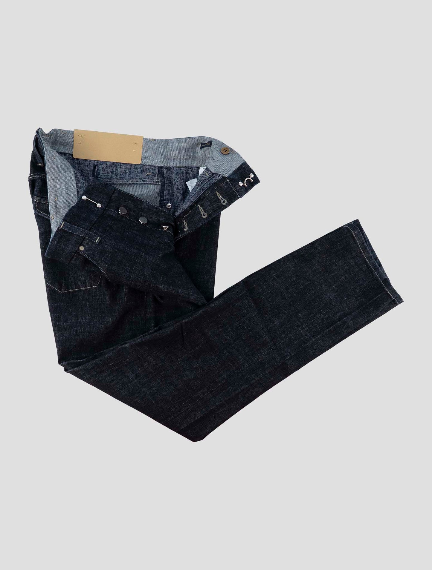 Incotex Dark Blue Cotton Ea Jeans