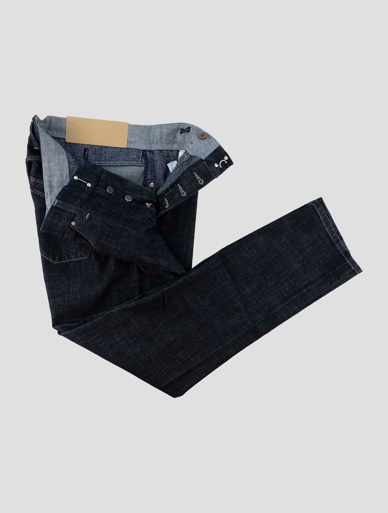 Incotex Dark Blue Cotton Ea Jeans