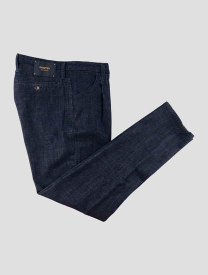 Incotex Dark Blue Cotton Ea Jeans