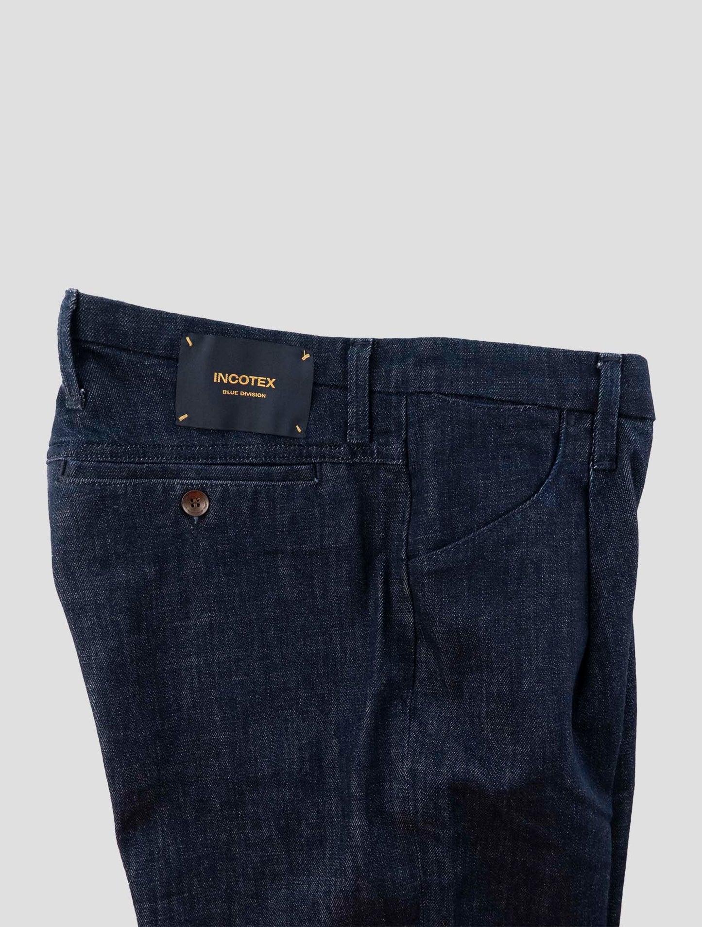 Incotex Dark Blue Cotton Ea Jeans