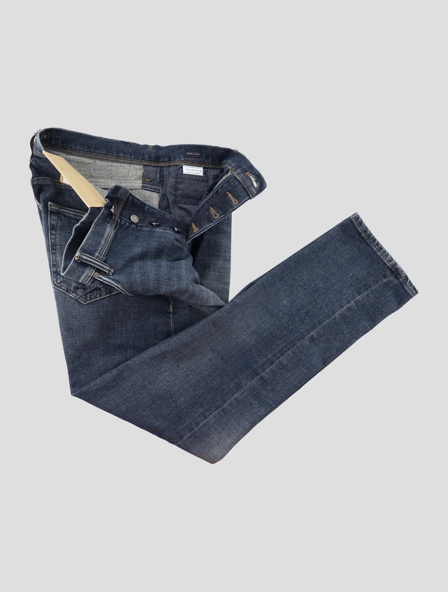 Incotex Blue Cotton Ea Jeans
