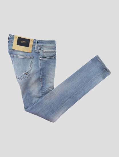 Incotex Light Blue Cotton Els Ea Jeans