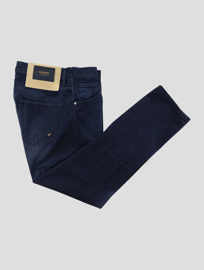 Incotex Blue Cotton Jeans