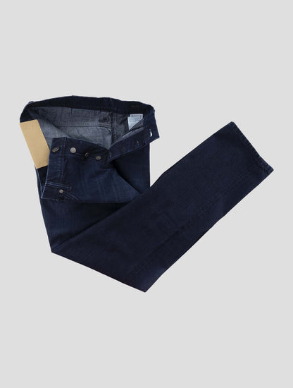 Incotex Blue Cotton Jeans