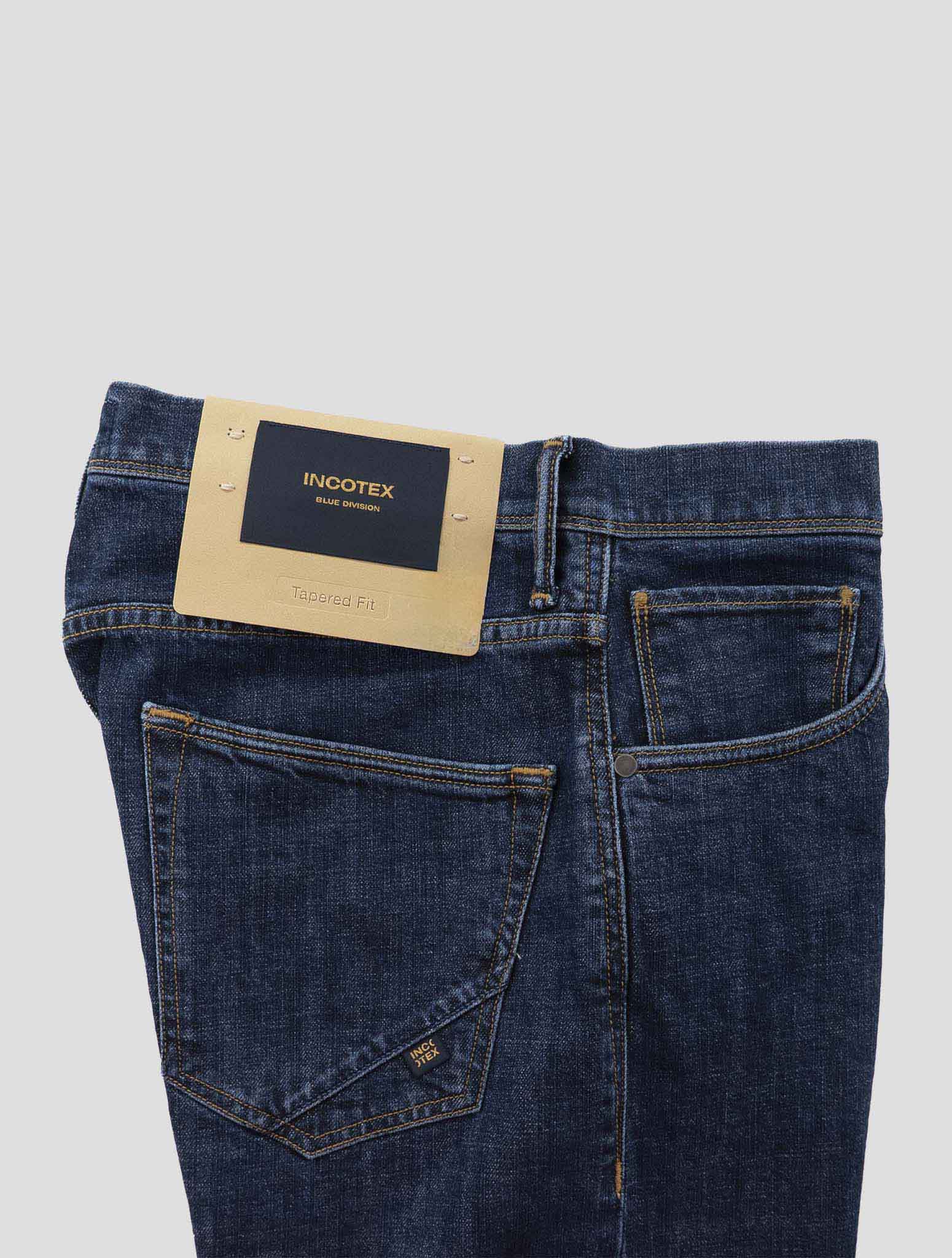 Incotex Blue Cotton Ea Jeans