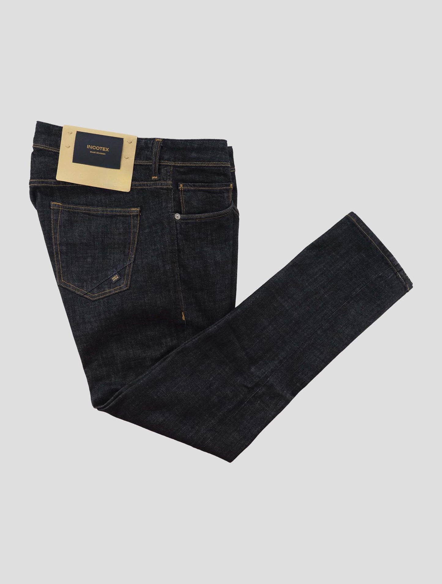 Incotex Blue Cotton Ea Jeans